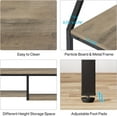 thumbnail image 4 of Tribesigns 70.8 inch Long Console Table, Narrow Sofa Table with Storage Shelves for Entryway Living Room, 4 of 5