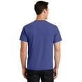 thumbnail image 2 of Port & Company Pigment Dyed Tee (PC099) Blue Iris, XL, 2 of 2