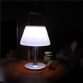 thumbnail image 3 of LED Solar Table Lamp 2000mAh Solar Table Light 5V 1.2W Desk Lamp Portable Night Light Bright Patio Solar Table Lights for Home, 3 of 9