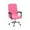 Pink, variant on Anckoeil Solid Color Brushed High Elastic Chair Cover Soft and Comfortable Chair Seat Cover Water-proof and Dirty-resistant Chair Slipcover Suitable for Dining Chair