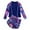 Purple-3, variant on ZTKWD Little Girls Rash Guard Sets 2 Piece Bathing Suit Beach Swimwear Summer Long Sleeve with Swimming Shorts Size 7-12T