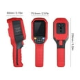 thumbnail image 4 of Eccomum UTi260A Professional 256 x 192 IR Thermal Imager Rechargeable Handheld Temperature Auto Tracking Infrared Thermal Imaging Camera with 2.8-inch LCD Screen, Real-time Image Transmission, 7 Co, 4 of 7