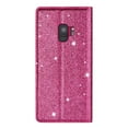 thumbnail image 3 of Samsung Galaxy S9 Wallet Case, Dteck Bling Slim PU Leather Magnetic Flip Folio Stand Case Cover Built-in One Card Holder For Samsung Galaxy S9, Rose, 3 of 6