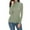 Khaki, variant on DuoJiaJ Women Long Sleeve Turtleneck Tops Slim Fit Stretchy Layer Tee Shirts Brown L