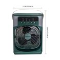 thumbnail image 4 of Ventilador De Niebla De Pulverización De Agua Ventilador de escritorio USB Refrigerador eléctrico Ventilador Humidificador Bajo ruido Viajes Camping Suministros Wdftyju Libre de BPA, 4 of 4