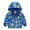 Blue, variant on ATOGUTA Boys Girls' Suits & Sport Coats Cute Print Zip Up Hooded Jacket Boys Girls Long Sleeve Windproof Coat Multicolor, Size 18M-5T