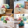 thumbnail image 4 of 6 Bundles Daisies Artificial Flowers Fake Colorful Daisy Plant UV Resistant Greenery Shrubs Plants for Indoor Outdoor Hanging Planter Home Garden Wedding Porch Window Decor, 4 of 7