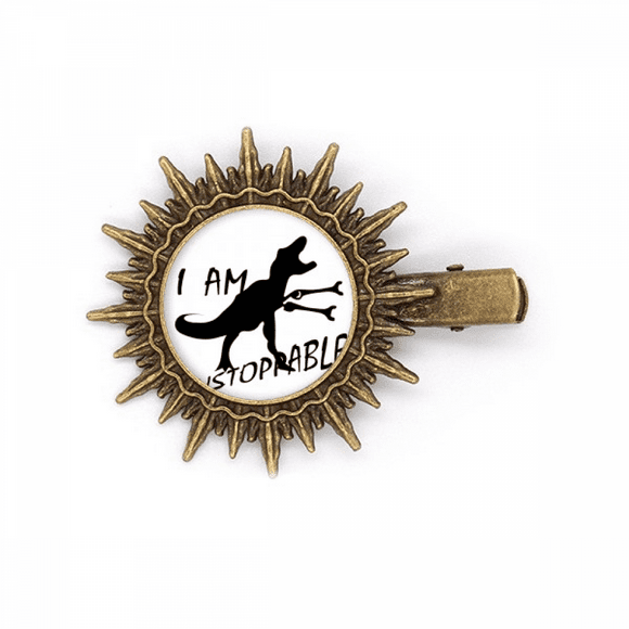 Arm Dinosaur Stick Art Deco Fashion Hairpin Sun Headwear Retro Metal Clips Pin