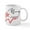 White, variant on CafePress - Lone Wolf Logo (Red/Gray) Mugs - 11 oz Ceramic Mug - Novelty Coffee Tea Cup