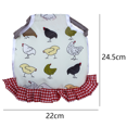 thumbnail image 2 of Sillas de montar para gallinas, delantal protector de pollo para ala trasera de aves de corral, 2 of 5