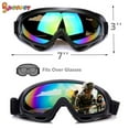 thumbnail image 4 of Spencer Winter Ski Snowboard Goggles UV 400 Protection Anti-Fog Snow Goggles Outdoor Sports Sunglasses for Men Women & Youth, 4 of 10