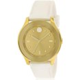 thumbnail image 1 of Movado Bold Gold Dial Blue Silicone Ladies Watch 3600413, 1 of 3
