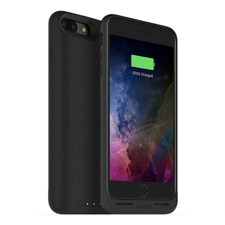 mophie Juice Pack Air Sleek and Protective Wireless Battery Case for iPhone 8 and 7 Plus, Black (Used)