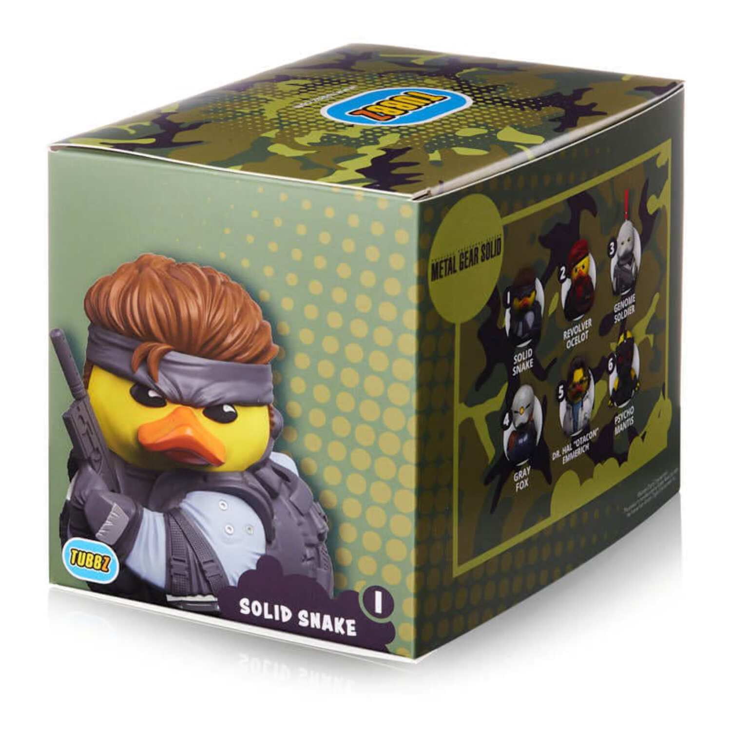 TUBBZ Boxed Edition Solid Snake Collectible Vinyl Rubber Duck