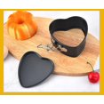 thumbnail image 3 of LLC 11 x 11 cm Heart-shaped Non-stick Coated Steel Tin, 3 of 5