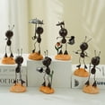 thumbnail image 3 of jifeng Modèles de Poupées Décoration de Bureau Transportant des Fleurs, 3 of 9