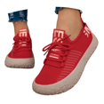 thumbnail image 3 of Women's Mesh Lace Up Platform Casual Walking Shoes Breathable Comfortable Thick Sole Sneakers Lightweight Daily Commute Outdoor Athletic Footwear, 3 of 8