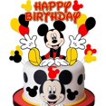 thumbnail image 1 of Fiesta de cumpleaños con dibujos animados de un lindo ratón de Cake Toppers EBWHOLE, 1 of 7
