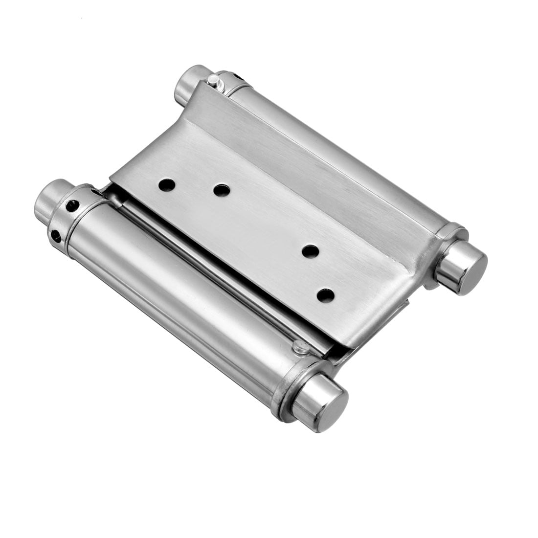 Uxcell Double Action Spring Hinge 3" Stainless Steel Hinges with Tension Adjustment