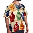 thumbnail image 2 of Bowling Men's Short Sleeve Beach Shirts, Casual Button Down Poplin Printed Summer Tops - Unisex, 2 of 6