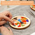 thumbnail image 4 of Uxcell 500g/1.1LB Irregular Ceramics Mosaic Tiles, 0.79"-1.57" Mosaic Stained Tile Broken Porcelain Pieces Stones Bulk for DIY Craft Making Vases Home Decoration, Blue, 4 of 6