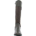 thumbnail image 3 of Karen Scott Womens Leather Zipper Knee-High Boots, 3 of 3