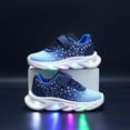 thumbnail image 5 of Lixiuxyad Lightweight Girls' Easy Care Sneakers With Cushioned Sole Cute Heart Design Glow In The Dark Board Shoes For Everyday Comfort（12M 6Y） Running Sports Shoes Sizes 12(Little Kid 5.5-6 Years), 5 of 7