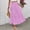 Dresses-404Purple, variant on Gamivast Maxi Skirts for Women High Waisted Smocked Elastic Waist Drawstring Tiered Ruffle Flowy Skirt Casual Loose Boho Long Pleated Skirt Beachwear