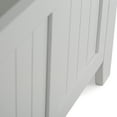 thumbnail image 6 of Simpli Home Acadian SOLID WOOD 48 inch Wide Transitional Entryway Storage Bench in White, 6 of 6