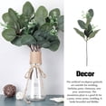thumbnail image 4 of Bearachild Hojas artificiales de plástico, hojas de plantas, hogar, autoensamblaje, ramas decorativas, accesorios para fiesta de jardín, flor falsa de Plantas Artificiales gipsófila Bearachild HA084131-01, 4 of 6