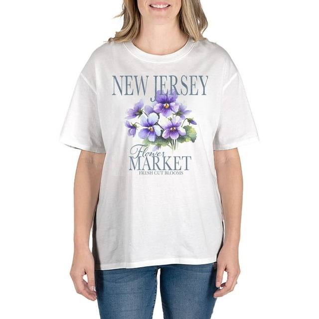 State of Mine Women's State Tee, White