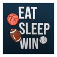thumbnail image 3 of Pijama George Talla 8 Escote Redondo Eat Sleep Win Azul, 3 of 3
