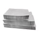 thumbnail image 1 of EeaseMX 100 bolsas planas de Mylar plateadas, bolsas de aluminio para almacenar alimentos a granel, 8 x 12 pulgadas, 1 of 8