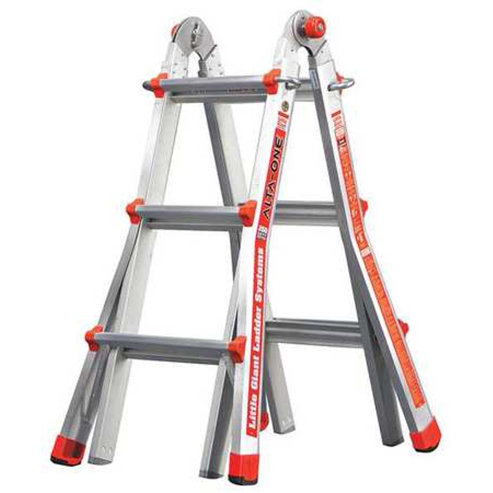 Little Giant Ladders AltaOne Model 13 Aluminum MultiPosition Ladder