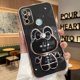 thumbnail image 1 of Funda MOTO E7 Plus E7 G9 G9 Play G8 G8 Play G8 Power G50 4G 2021 G50 5G Straight edge electroplated rabbit lens phone, 1 of 4