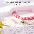 thumbnail image 3 of Teacher appreciation gifts,Natural Stone teacher Bracelet gifts for women,thank you gifts for teacher meaningful gifts for women with gift message card, 3 of 7