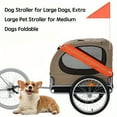 thumbnail image 2 of 1pc Large Pet Stroller, Foldable Outdoor Travel Trailer, For Large And Medium-sized, 2 of 4