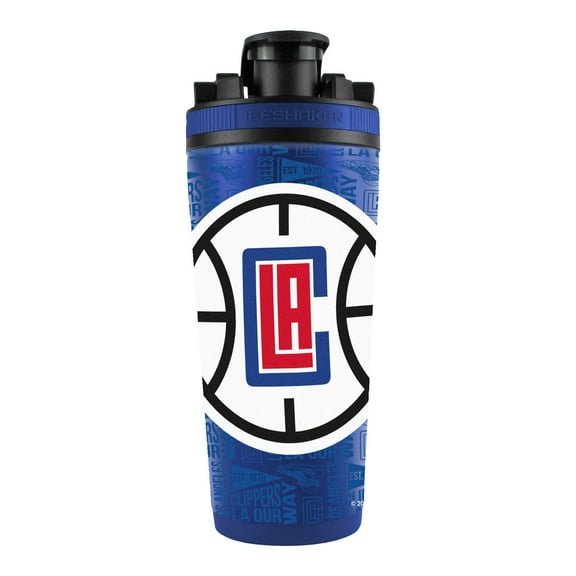 LA Clippers 26oz. 4D Stainless Steel Shaker Bottle