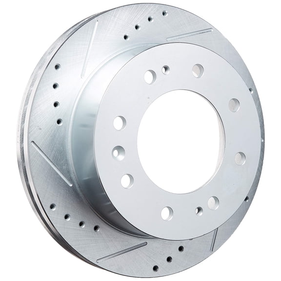 Power Stop AR82153XL Power Stop Extreme Performance Drilled And Slotted Brake Rotors Front Left Power Stop Extreme Performance Drilled And Slotted Brake Rotors