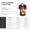 thumbnail image 4 of Vsdgher Fall Gnomes Women Shirts V Neck Short Sleeve Tops T-Shirt Basic Tees, S to 3XLSmall, 4 of 5