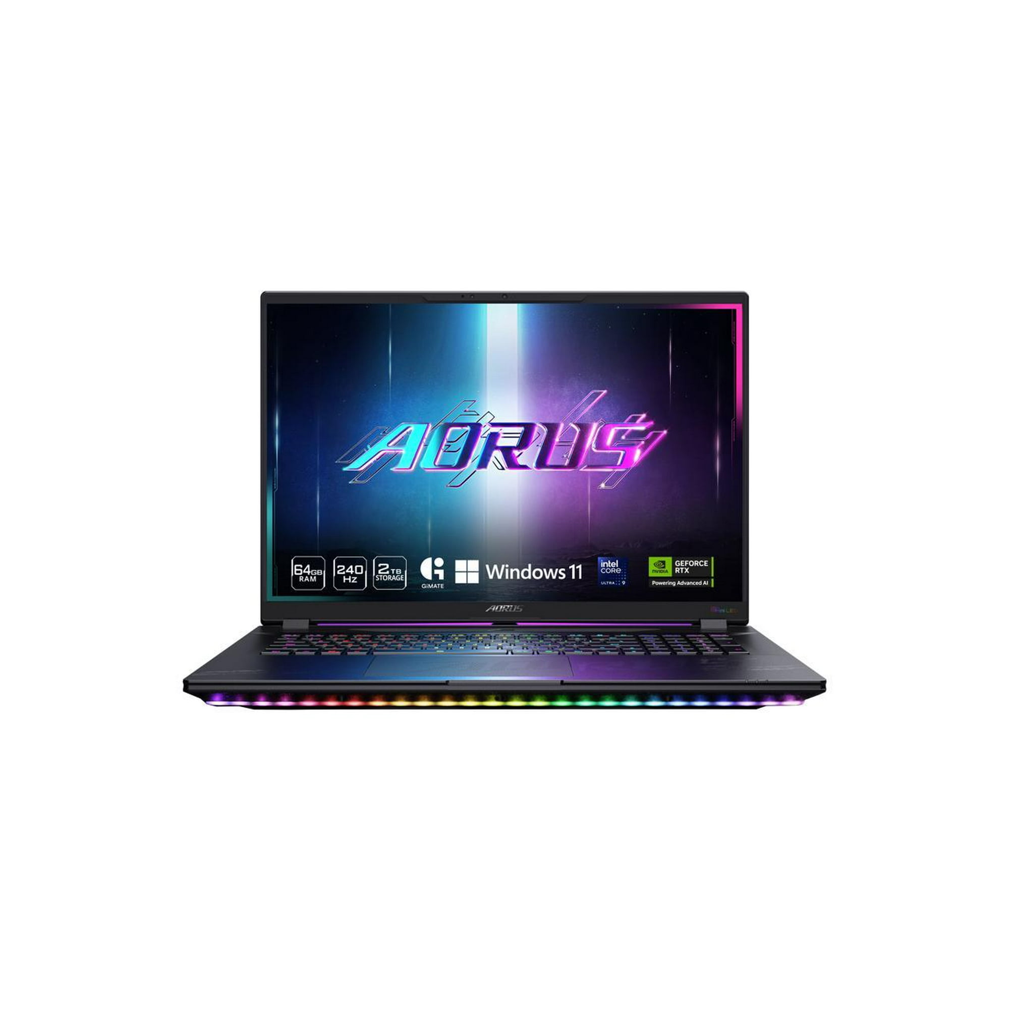 GIGABYTE AORUS Master 18" Gaming Laptop, Intel Core Ultra 9 275HX, 64GB RAM, 2TB SSD, GeForce RTX 5090, mini-LED 240Hz, 5-degree Black, BZHC6USD45SH