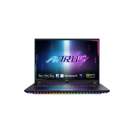 GIGABYTE AORUS Master 18" Gaming Laptop, Intel Core Ultra 9 275HX, 64GB RAM, 2TB SSD, GeForce RTX 5090, mini-LED 240Hz, 5-degree Black, BZHC6USD45SH