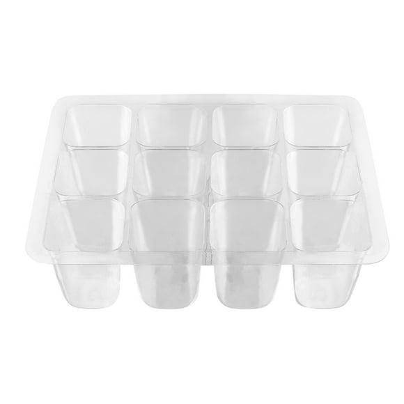 Seed Trays Seedling Starter Reusable Transparent Plastic Seedling Starter Growth Germination Tray with Hole