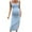 #033-Blue, variant on Neewe Women's Short Sleeve Maternity Dress Pregnancy Slessless Clothes Pregnancy Mama Clothes Casual Clothing