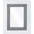 thumbnail image 3 of InFurniture WK8126-G 26 in. Rustic Solid Fir Mirror In Grey, 3 of 3