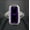 Purple, variant on Women's Natural Emerald Large Rectangular Inlaid Zircon Ring