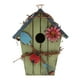 thumbnail image 2 of Casas de aves decorativas al aire libre, casas de aves Casa de madera de madera Casa de aves, Casa de aves Jardín Caja de nido de aves Nido colgante, Ornamento colgante de jardín, Casa de, 2 of 9