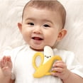 thumbnail image 4 of Itzy Ritzy Chew Crew Banane Anneau de Dentition pour Bébé en Silicone pour Nourrissons, Anneau de Dentition Fantaisie, 0 mois et plus, 4 of 4