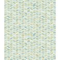 thumbnail image 1 of Mainstays Blue Broken Chevron Peel & Stick Wallpaper, 14.6 Sq. ft, 1 of 13