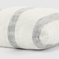 thumbnail image 3 of Noble Linens Yarn-Dyed Cotton Decor Throw Pillow in Awning Stripe Pattern, 3 of 7